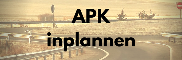 APK inplannen